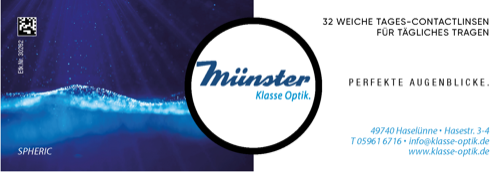 Sphärische Kontaktlinsen bei Optik Münster in Haselünne